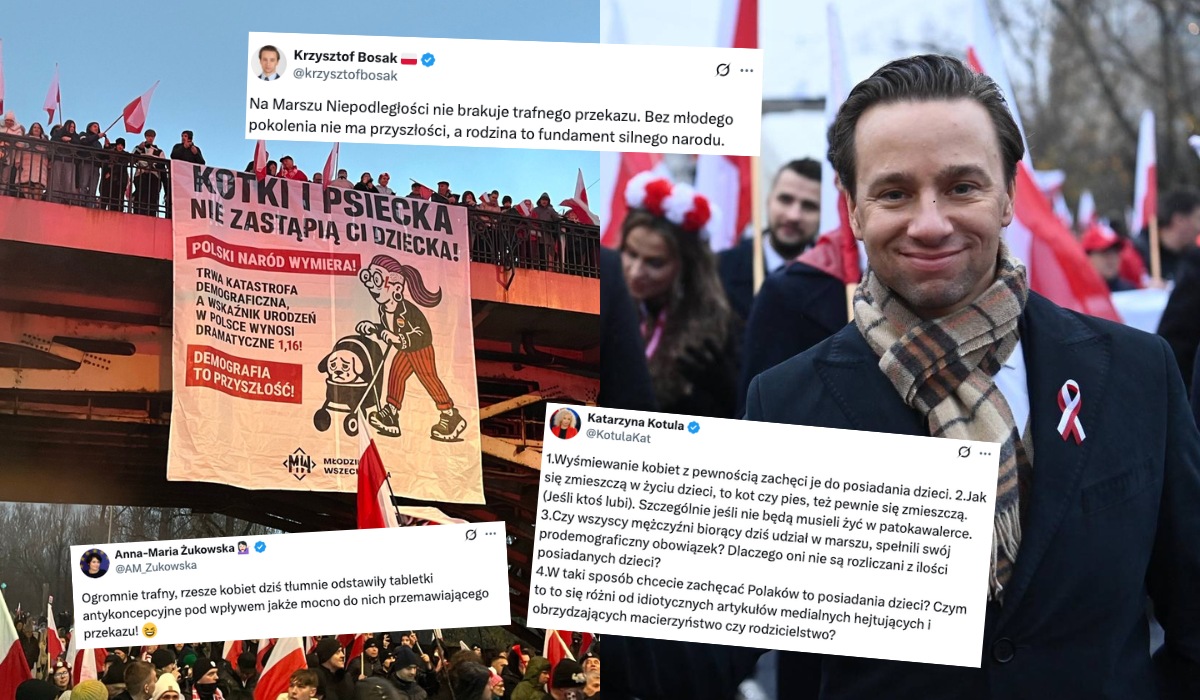 Posłanki Lewicy tłumaczą Bosakowi, że wyśmiewanie kobiet nie bardzo zachęca je do rodzenia