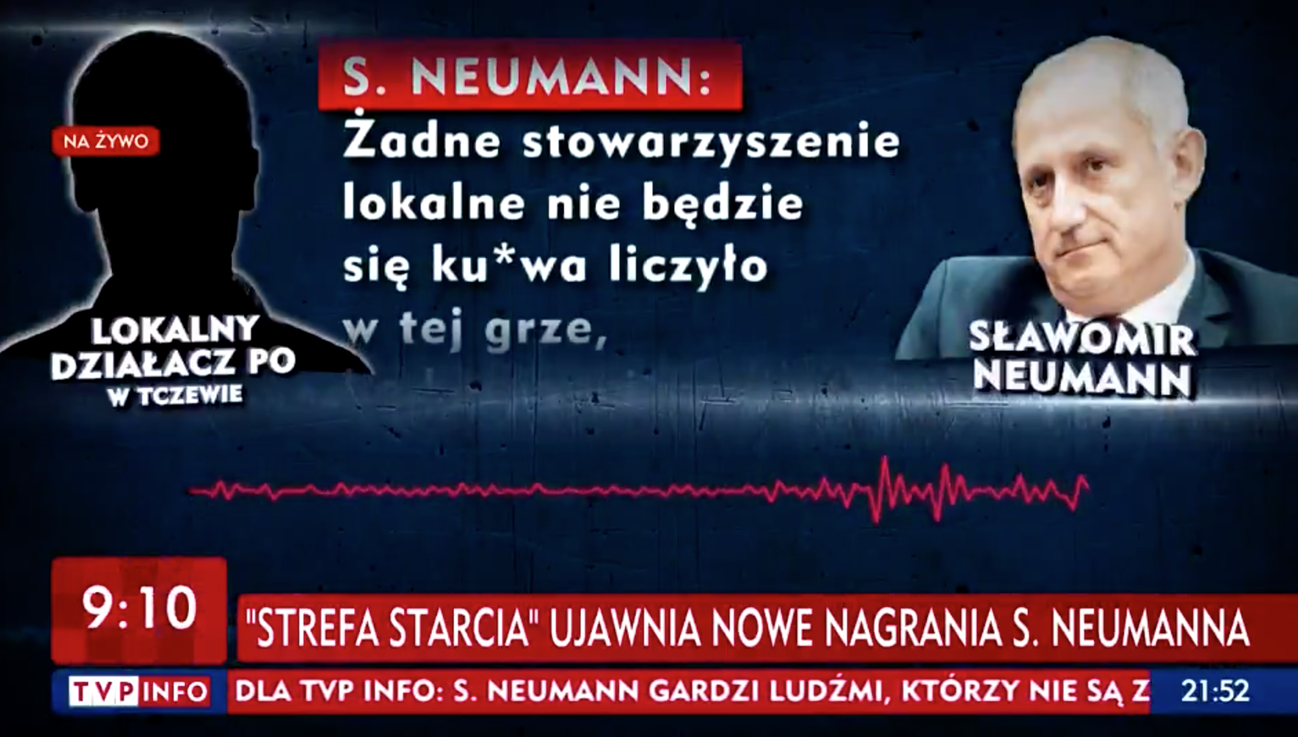 TVP Info publikuje nowe taśmy Neumanna: "naszym koalicjantem jest PSL, chociaż są oszustami"