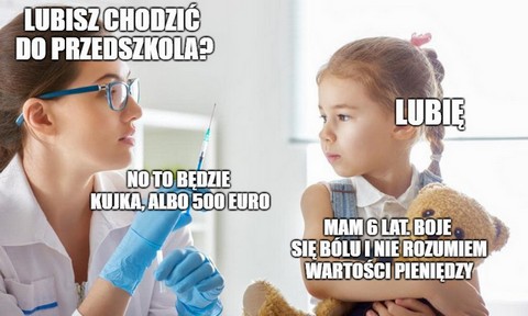Włochy: 500 euro grzywny za posłanie niezaszczepionego dziecka do szkoły