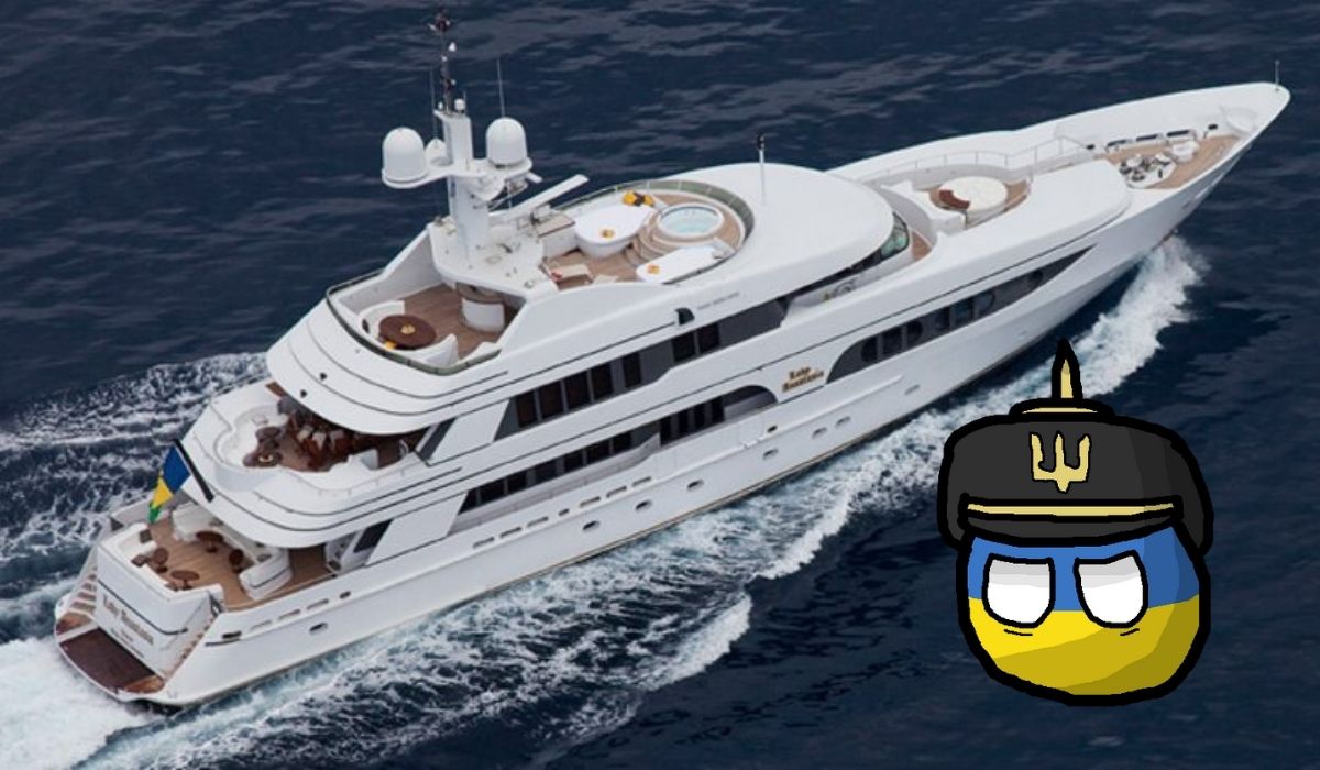 Ukraiński marynarz próbował zatopić jacht rosyjskiego oligarchy