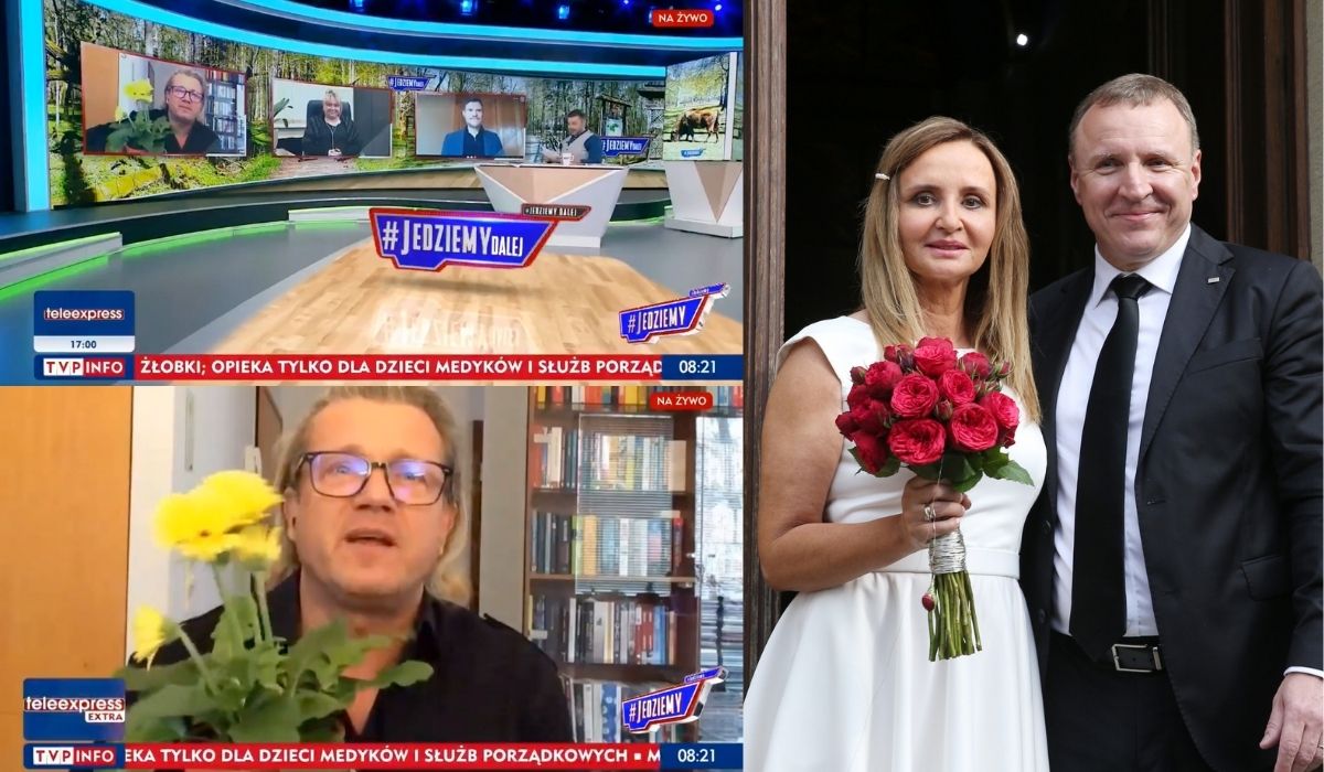 Wzruś dnia: dziennikarze TVP świętują narodziny dziecka prezesa Kurskiego