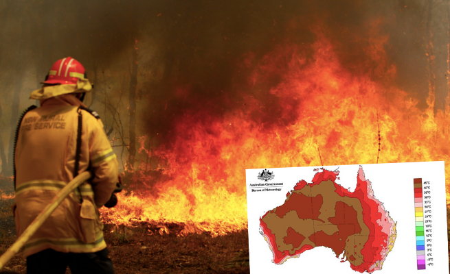 Australia: padł rekord najgorętszego dnia w historii, poprzedni najgorętszy był dzień wcześniej