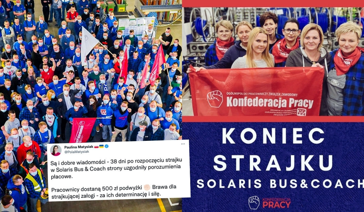 Pracownicy Solaris się zorganizowali i po 38 dniach strajku podwyżki dostali :muscle: