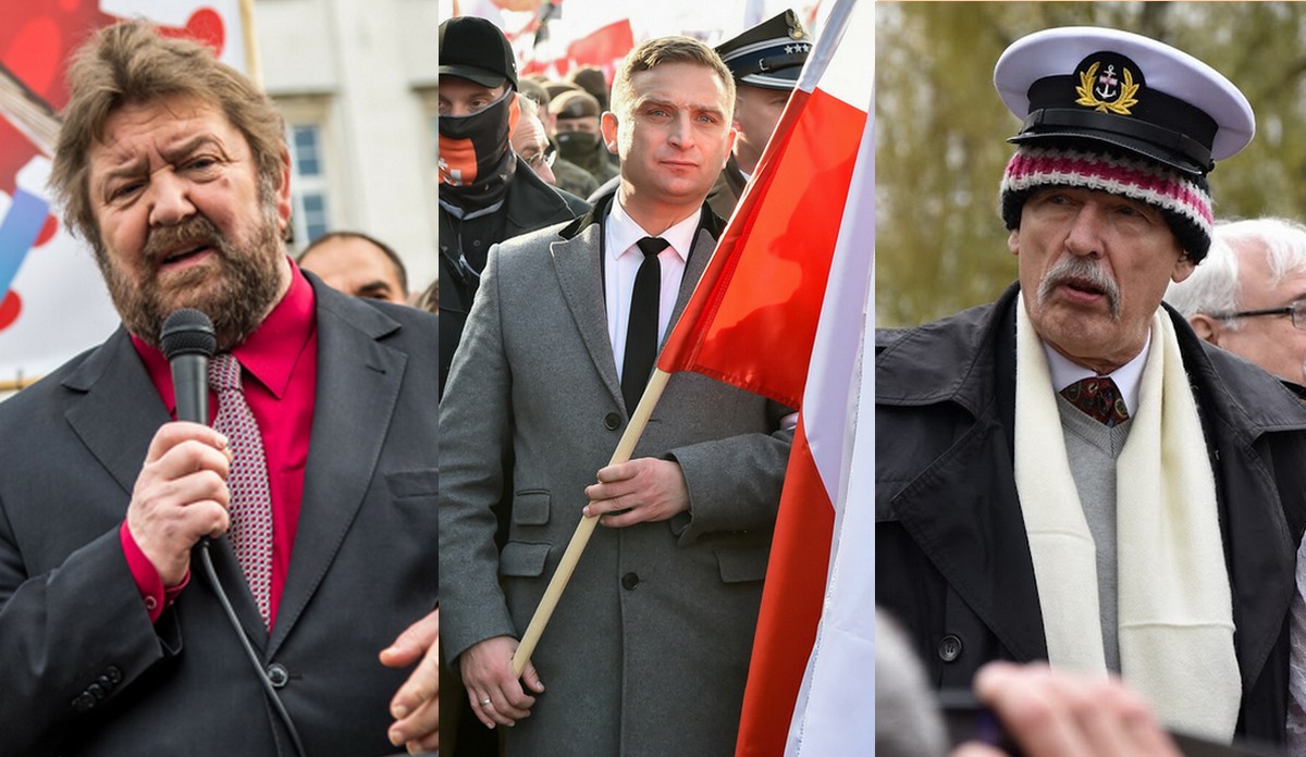 Trzech liderów chce przewodzić wyjściu Polski z Unii Europejskiej, ale jakoś się nie lubią i startują osobno