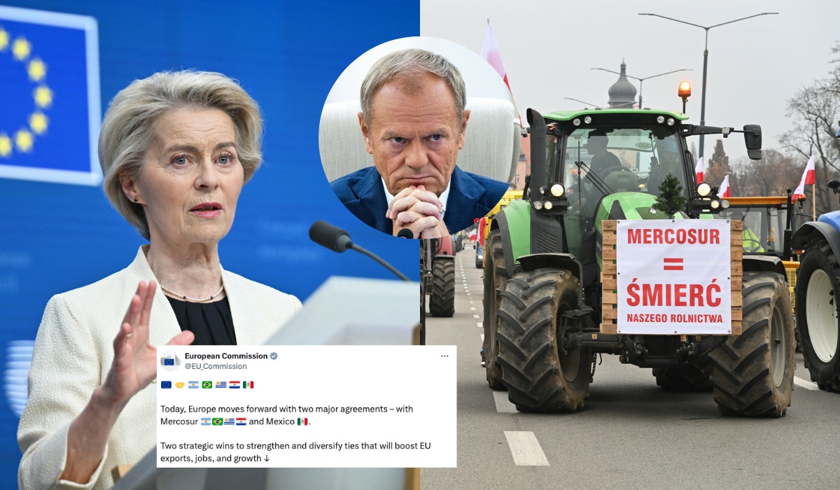 KE klepnęła umowę z Mercosurem pomimo sprzeciwu Polski