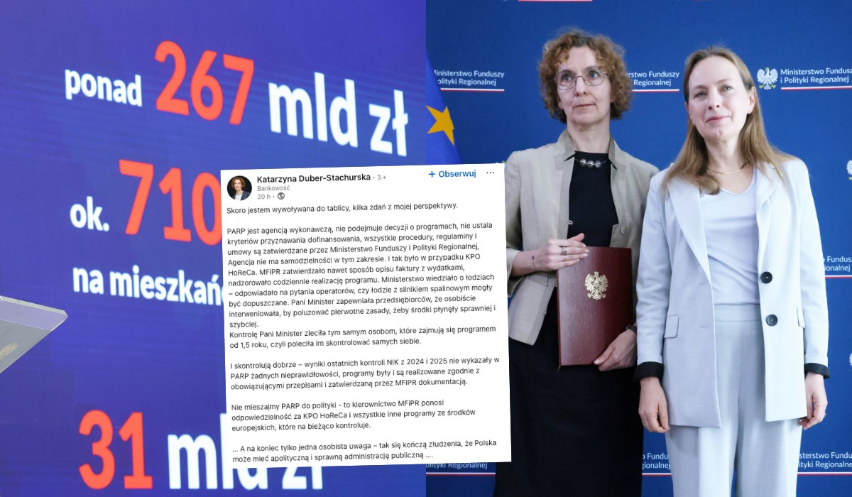 Zwolniona szefowa PARP broni się, że za aferę KPO w pełni odpowiada Ministerstwo Funduszy