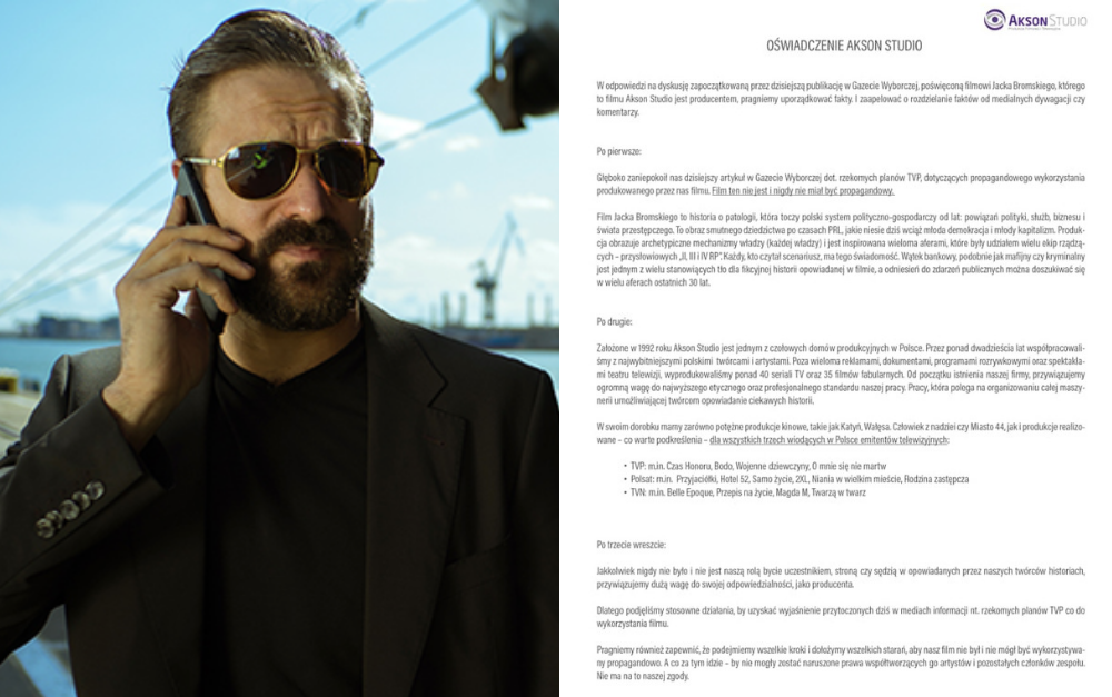 Producent "Solid Gold” odpowiada: nasz film nie będzie wykorzystany propagandowo