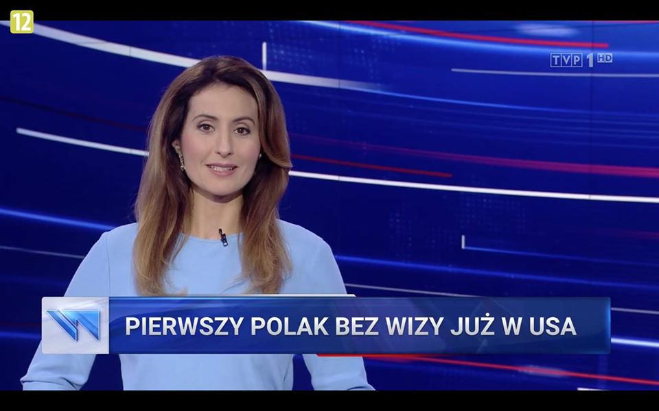 Wiadomości: pierwszy Polak bez wizy już w USA