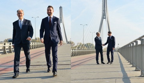 Jaki na moście obiecuje nowe mosty: "Uzyskałem gwarancję rządową":jarek: