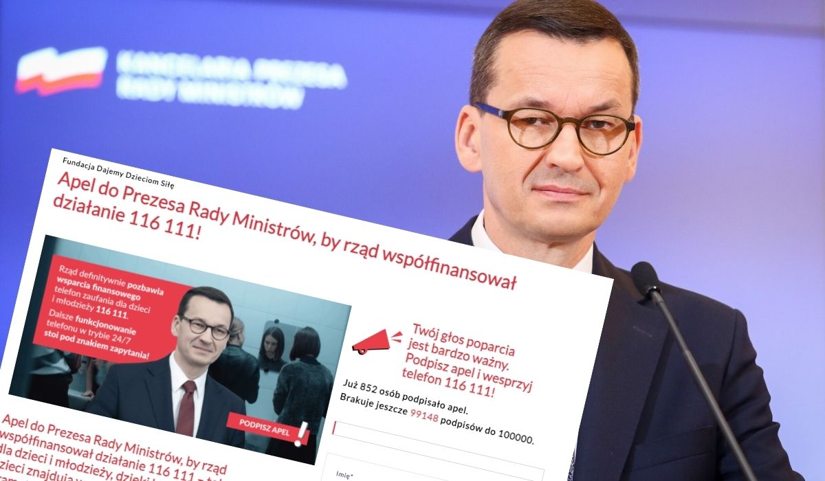 Telefon Zaufania dla Dzieci i Młodzieży bez rządowego wsparcia, fundacja pisze petycję do premiera