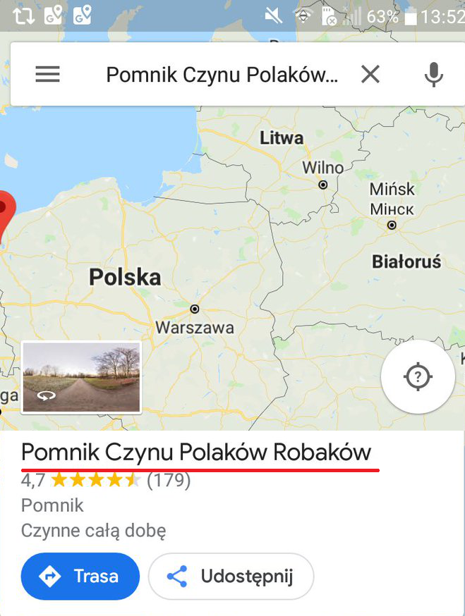 Pomnik Polaków Robaków w Szczecinie