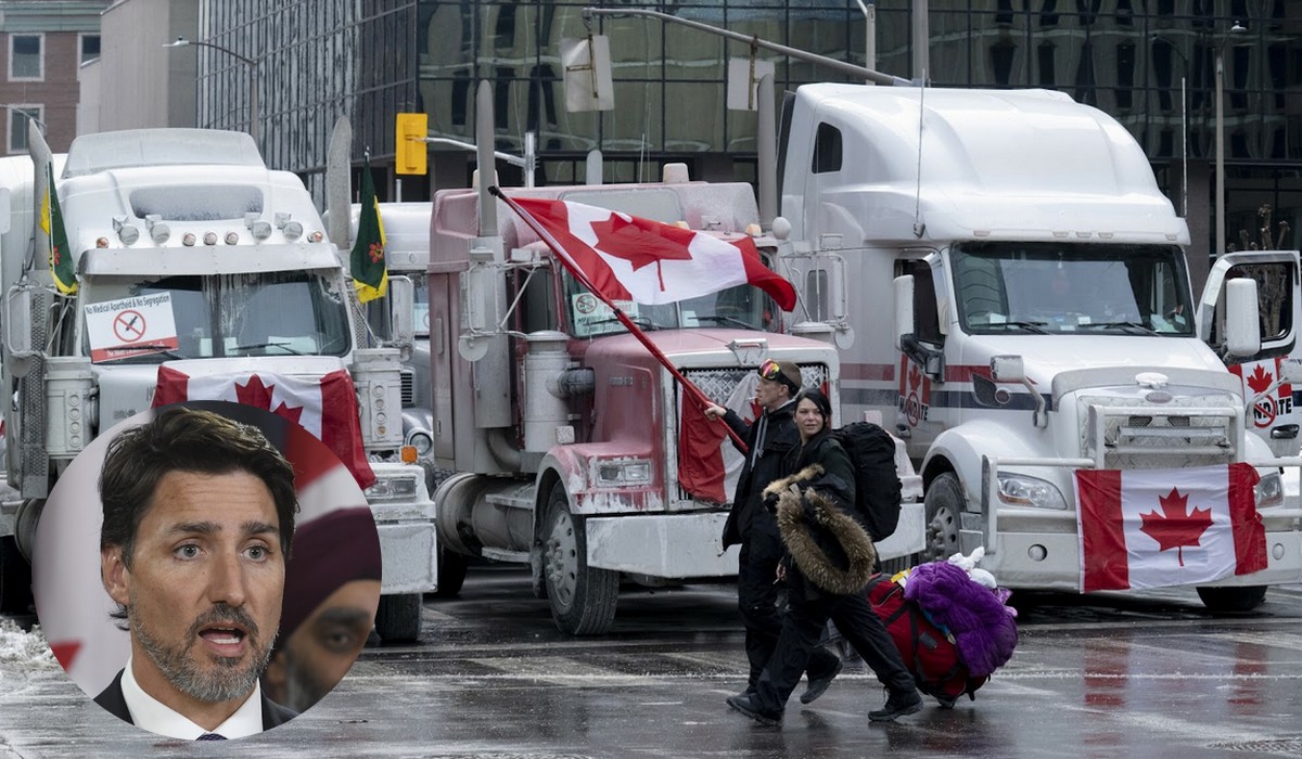Kanada: państwo kontruje protesty, wprowadza stan wyjątkowy, rozbito grupę paramilitarną