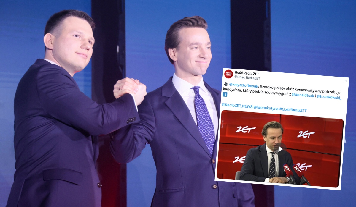 Bosak z poparciem dla Mentzena jako kandydata Konfederacji na prezydenta