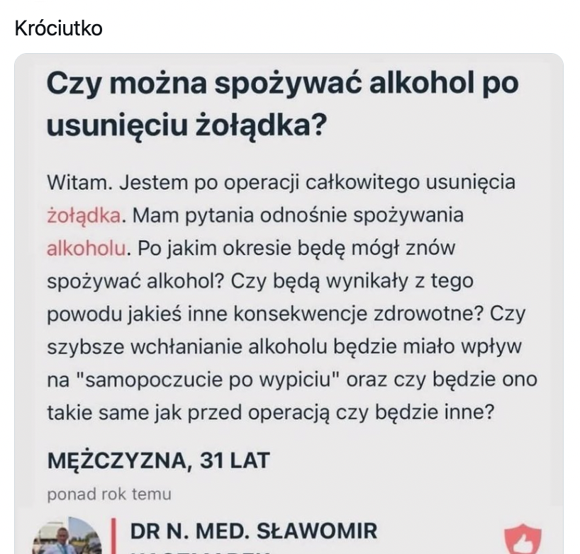 Widocznie tak trzeba
