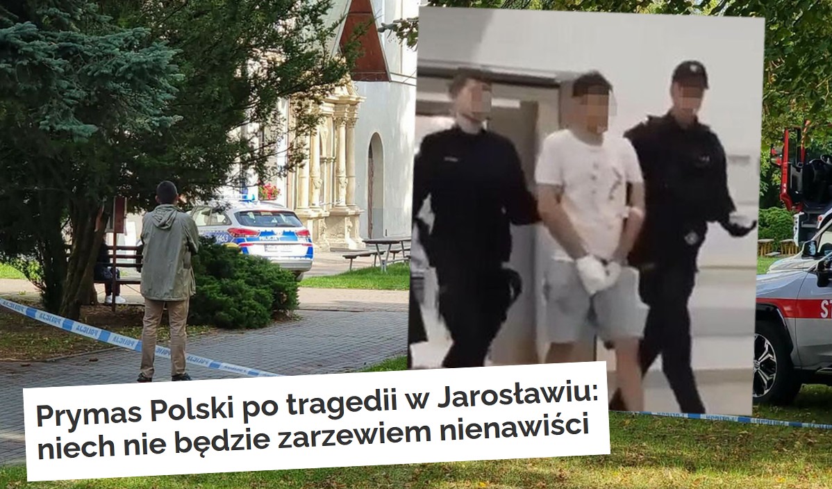 Prymas Polski po ataku w Jarosławiu apeluje, by nie stał się on początkiem nienawiści do Ukraińców