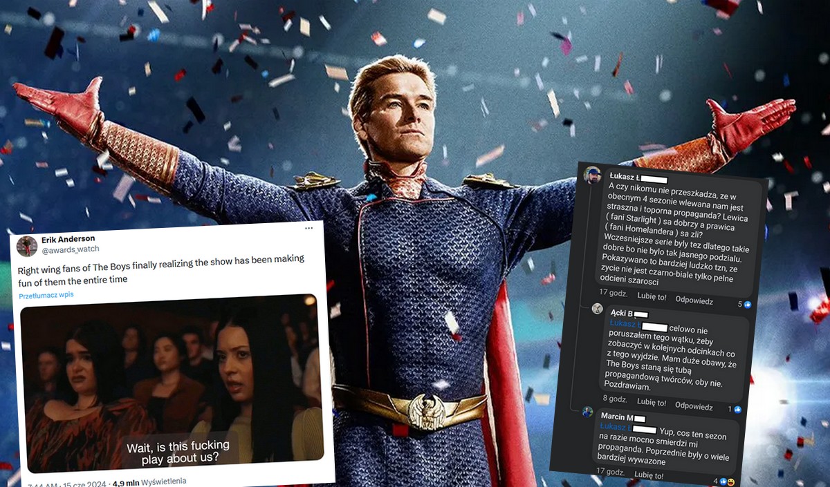 Prawica zniesmaczona serialem "The Boys", bo główny czarny charakter okazał się tym złym