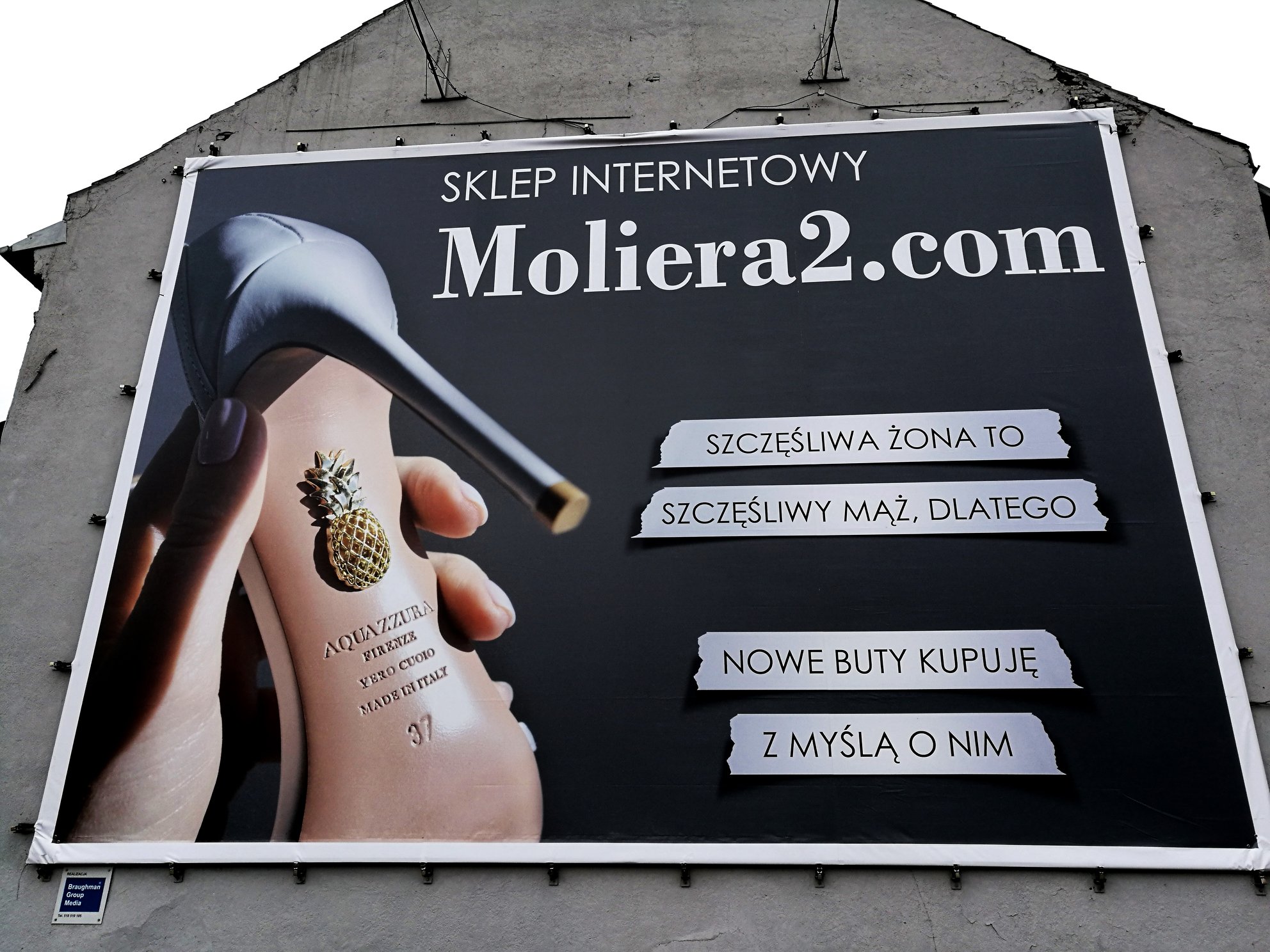 Butik Moliera 2 krytykowany za reklamę: "Szczęśliwa żona to szczęśliwy mąż"