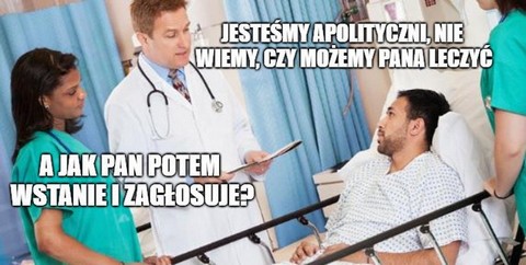 Lekarze rezydenci nie będą protestować przed wyborami, bo boją się, że będzie "politycznie"