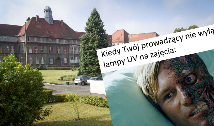 Zabrze: ktoś zostawił włączoną lampę UV i studenci Uniwersytetu Medycznego skończyli z poparzeniami