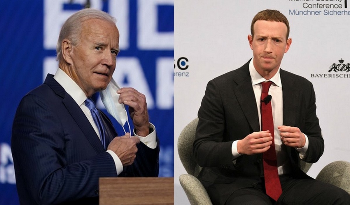 Joe Biden oskarża media społecznościowe o brak kontroli nad dezinformacją szczepionkową, "zabijają ludzi"