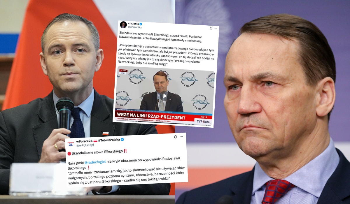 Sikorski przypomina PiS, że już mieli prezydenta, który wychodził poza swoje kompetencje i rozbił samolot