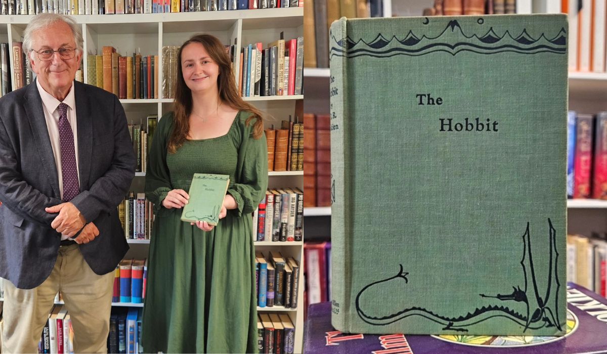 Książka "Hobbit" z pierwszego wydania z 1937 roku sprzedana na aukcji za ponad 40 tys. funtów
