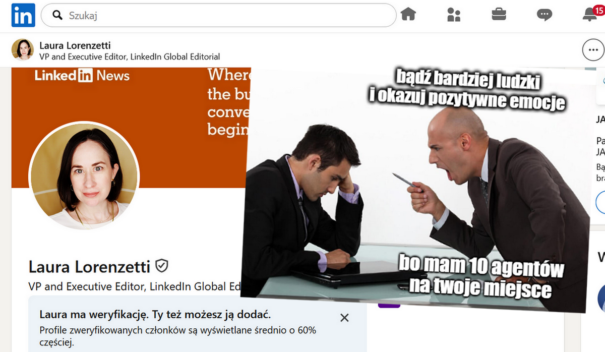 LinkedIn tonie we wpisach AI, platforma próbuje wycofać się ze ślepej uliczki