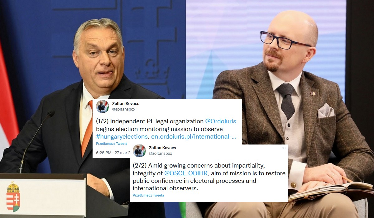 Węgry mówią, że OBWE straciło ich zaufanie i misję obserwacyjną podczas wyborów pełni Ordo Iuris