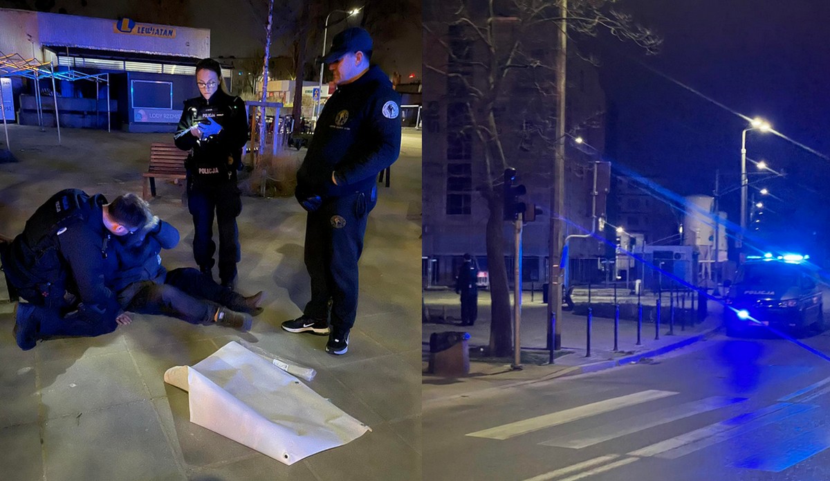 Gdańsk: politycy wieszający swoje reklamy przypadkiem uratowali skrajnie wychłodzonego mężczyznę