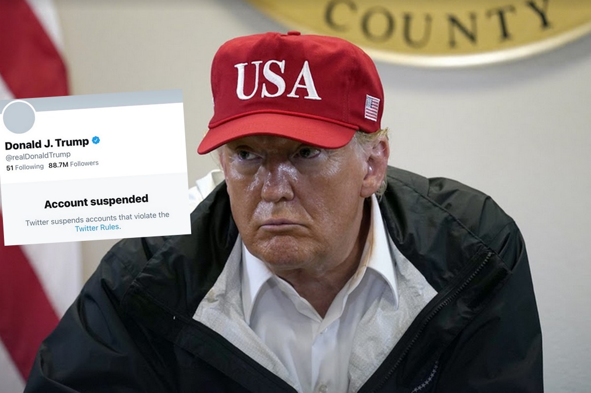 Twitter "w związku z ryzykiem dalszego podżegania do stosowania przemocy" na stałe zablokował konto Donalda Trumpa