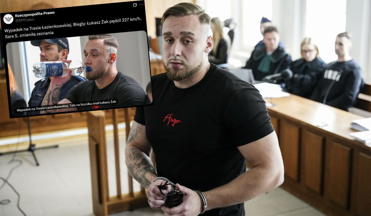 Pasażerka z samochodu Łukasza Żaka zmieniła zeznania i pogrążyła go do reszty