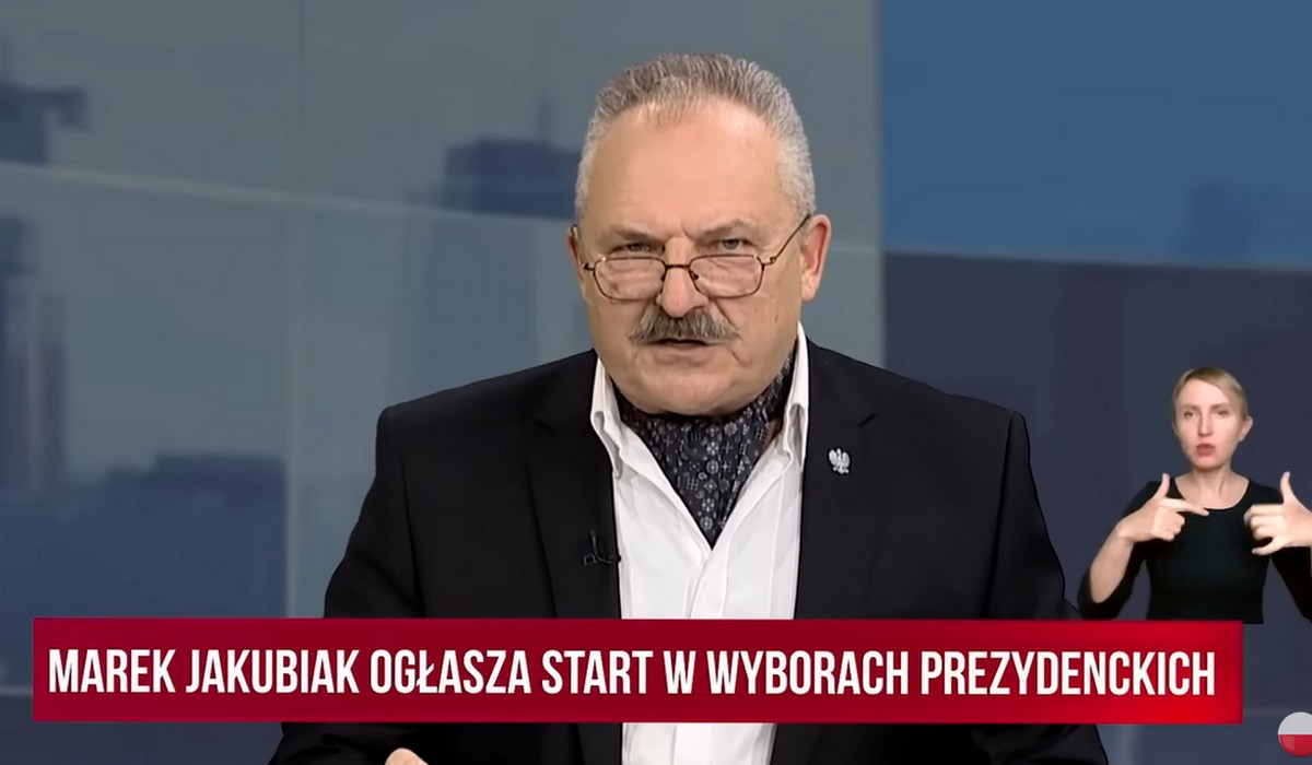 Jakubiak ogłosił swój start w wyborach prezydenckich, chociaż ostatnio osiągnął całe 0,17%