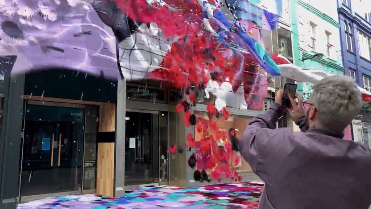 Snapchat wspiął się na wyższy poziom z filtrami i robi całe ulice w AR