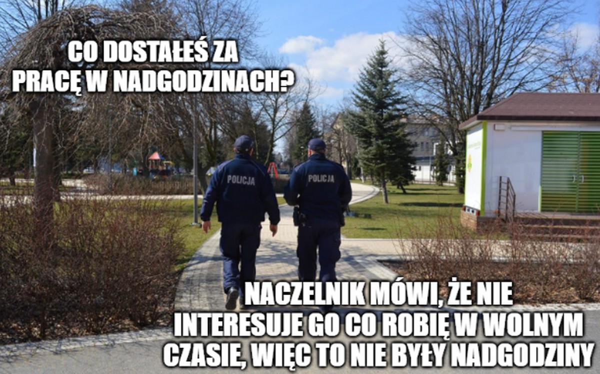 Policjanci tłumaczą, że czują się oszukani przez "górę", niedoszkoleni, niezaopatrzeni, niedopłaceni za to nieźle wnerwieni