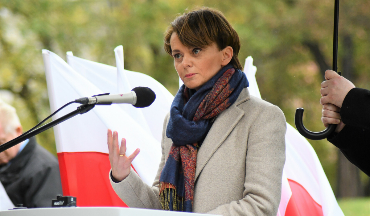 Emilewicz, była minister rozwoju, tłumaczy, że Polska "zyskuje na pandemii"