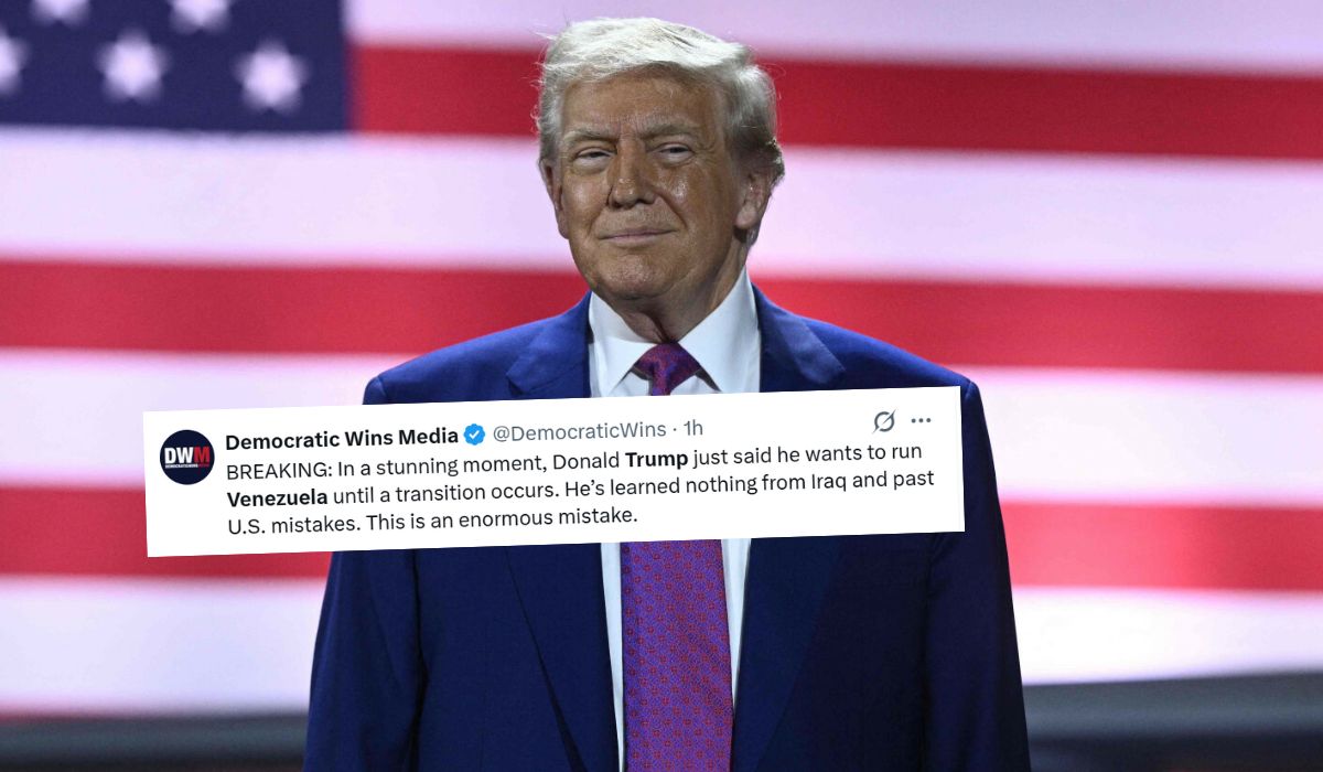 Trump zapowiedział rządy USA w Wenezueli dopóki nie uznają, że już można komuś oddać władzę