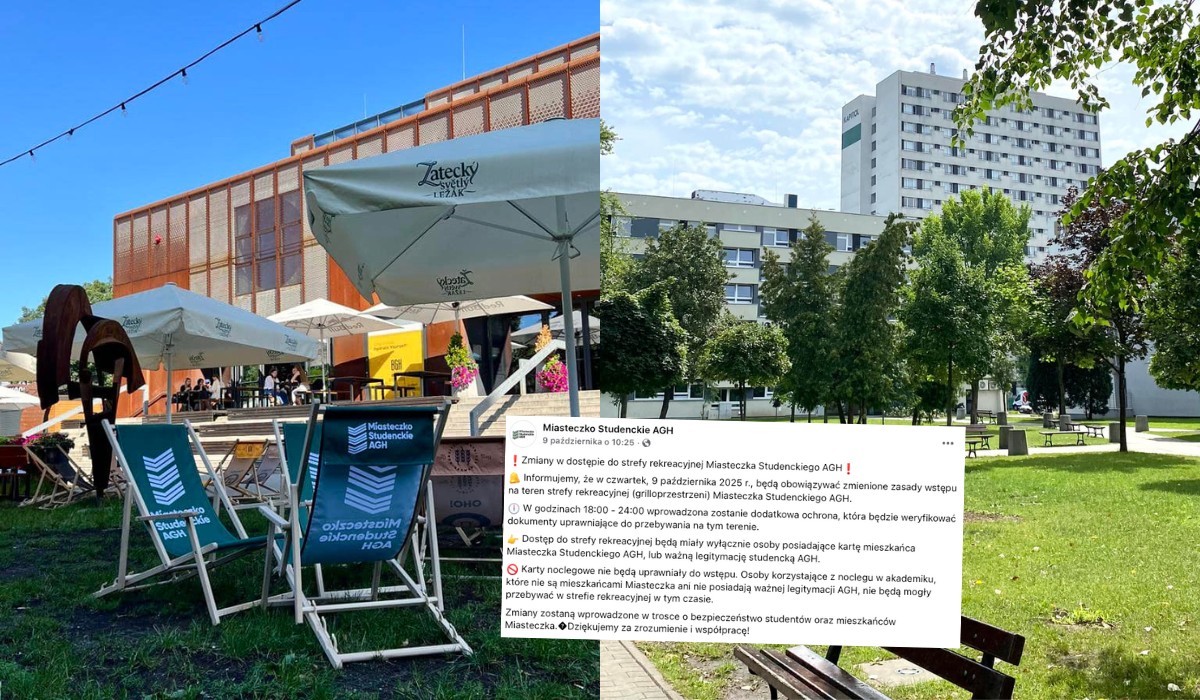 Kraków: ograniczono wstęp na miasteczko AGH po tym, jak studenci brawurowo ukradli koparkę