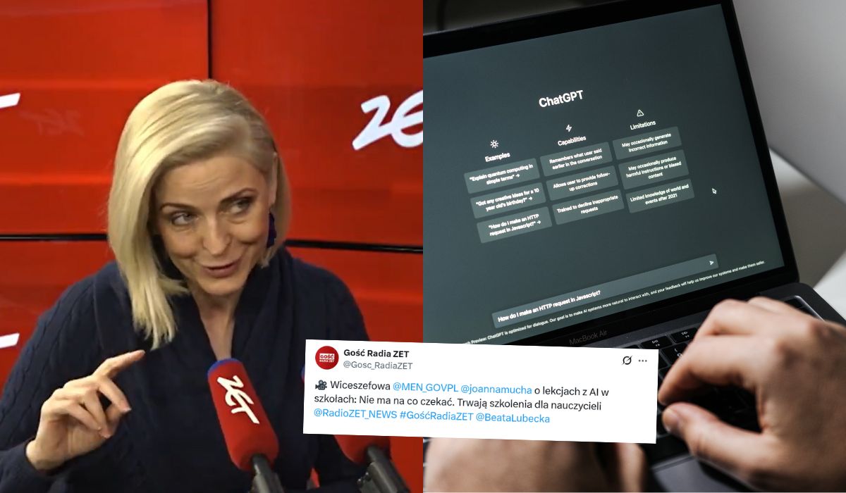 Wiceszefowa MEN zapowiada, że wkrótce w polskich szkołach rozpoczną się lekcje ze sztucznej inteligencji