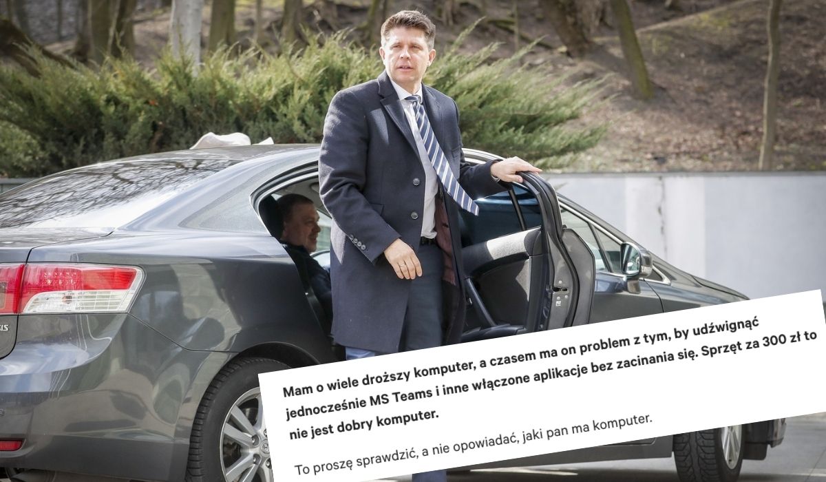 Petru narzeka na 500+ i przekonuje, że dobry, używany komputer można kupić już za 300 zł