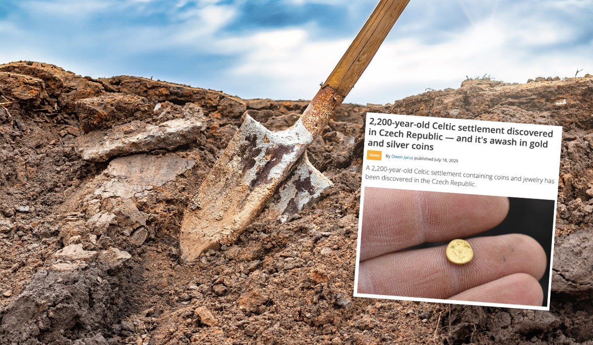 Czechy: rzut beretem od polskiej granicy odkryto celtycką wioskę sprzed ponad 2000 lat