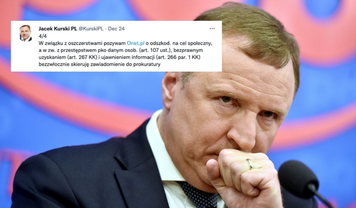 Kurski grozi Onetowi pozwem za ujawnienie informacji o jego cudownym ozdrowieniu