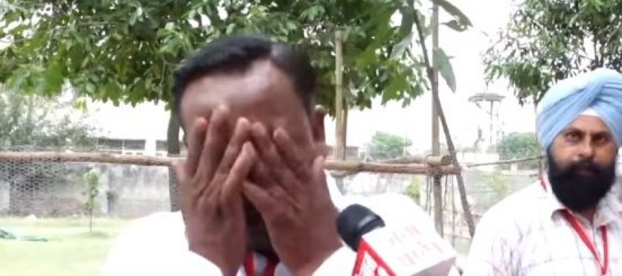 Indie: kandydat popłakał się, bo jest "najbardziej nielubianym politykiem świata”