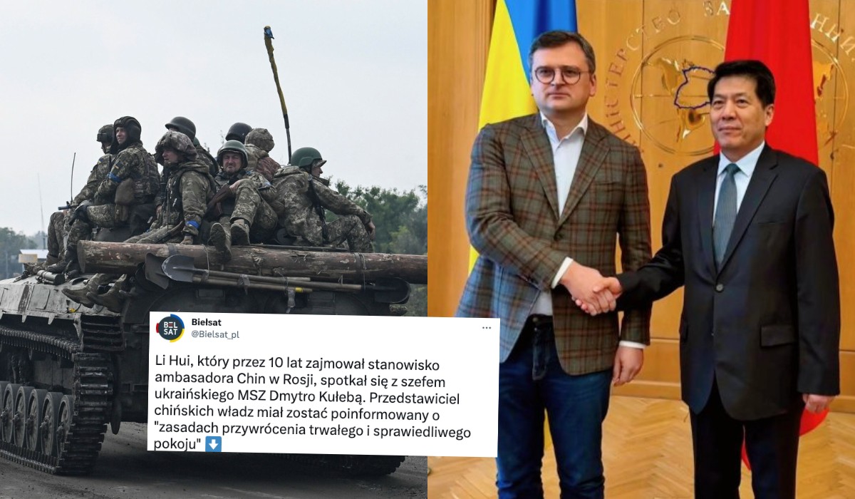 Chiński wysłannik, Li Hui, wysłuchał stanowiska Ukrainy: nie będzie pokoju kosztem terytorium