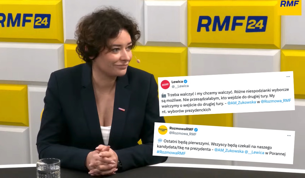 Anna Maria Żukowska pełna nadziei: Lewica walczy o wejście do drugiej tury