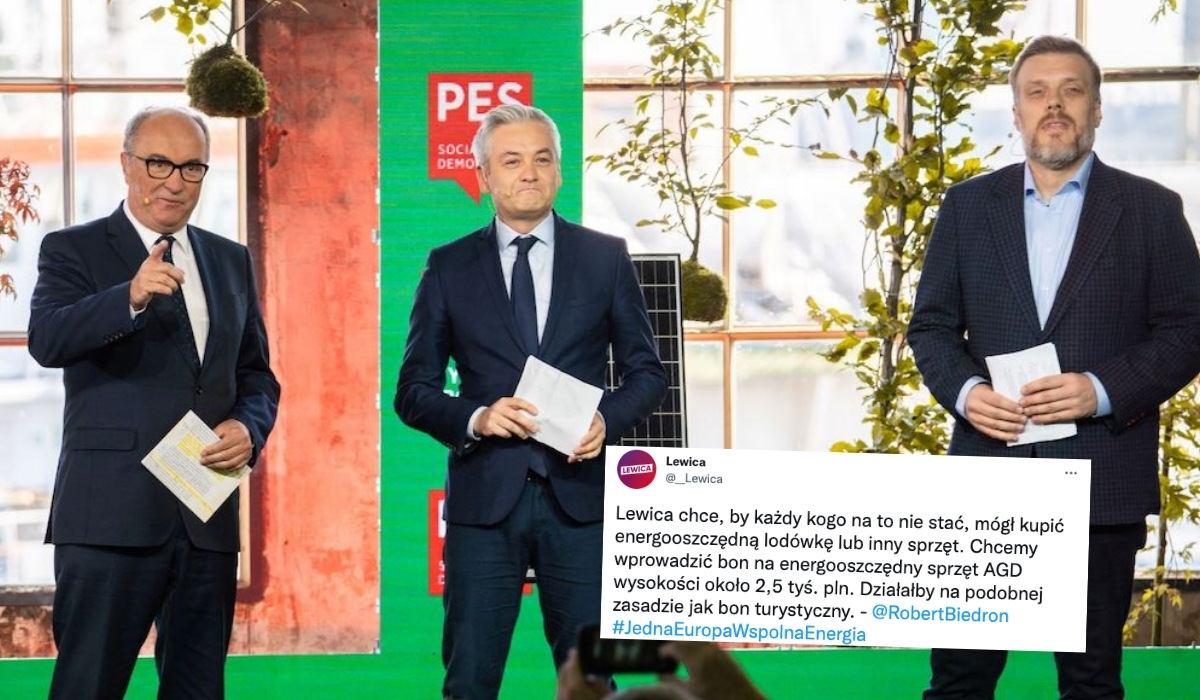 Lewica wpadła na pomysł, żeby dawać bony na energooszczędne AGD w wysokości ok. 2500 zł