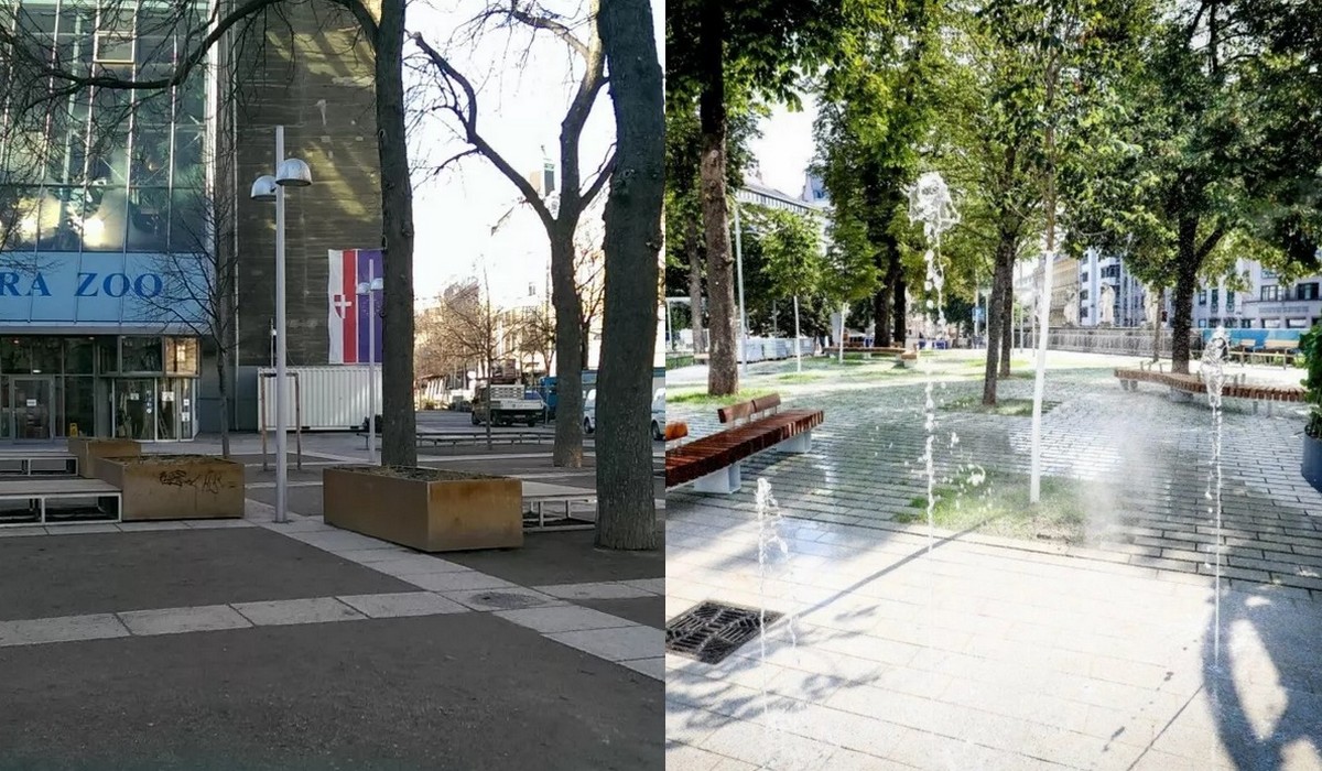 Wiedeń przebudował i zazielenił swój skwer tak, że w końcu jest tam chłodno i przyjemnie