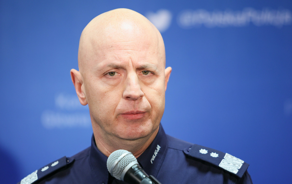 Komendant Szymczyk odniósł się do afery z granatnikiem i nie czuje się jej sprawcą, a ofiarą