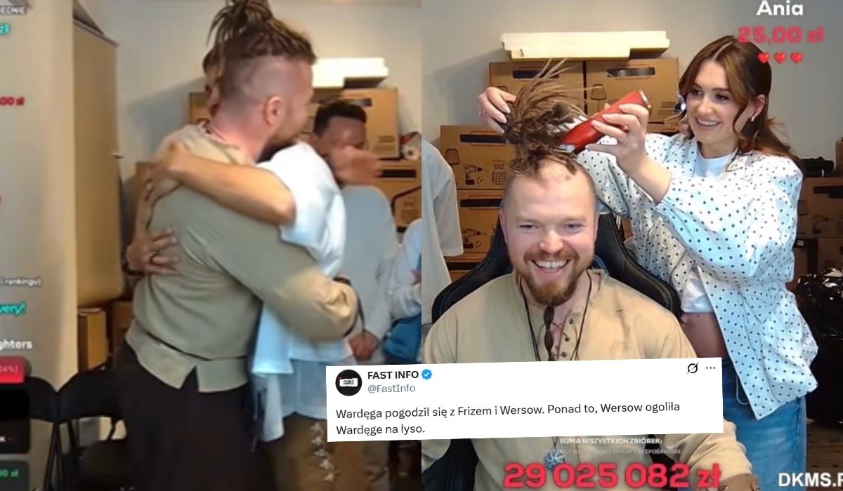 Wardęga pogodził się z Frizem u Łatwoganga, ale nie odwołał słów o jego hipokryzji