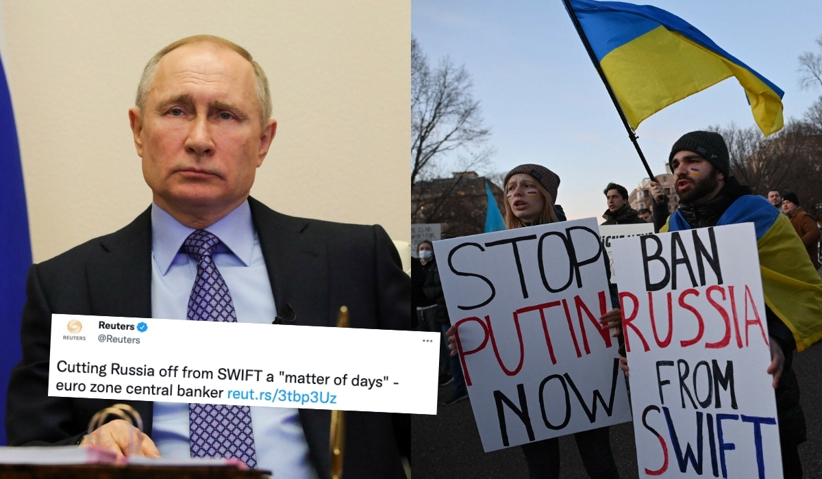 Szef MSZ Ukrainy: rozpoczęto przygotowania do odcięcia Rosji od systemu SWIFT