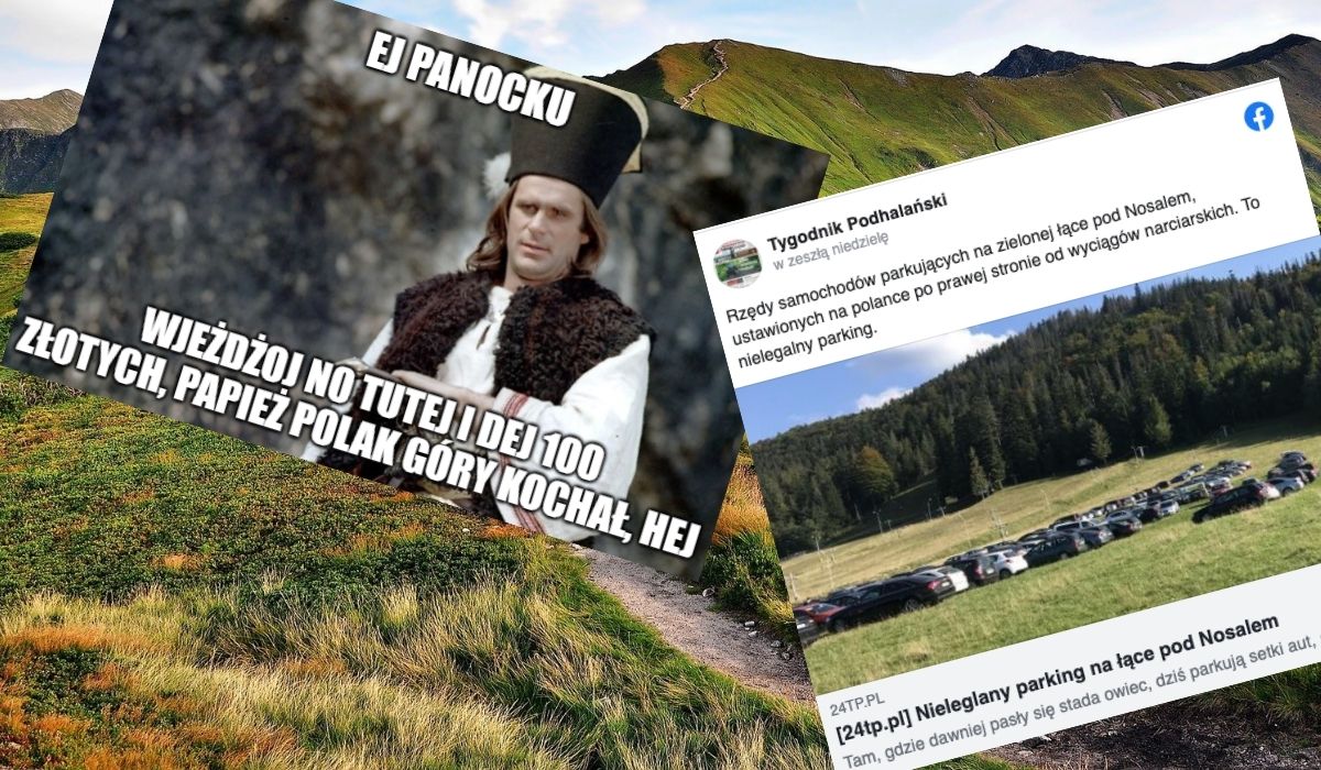 Tatry: przybywa łąk, które górale zasypują gruzem, żeby zrobić parking i zarobić więcej dutków